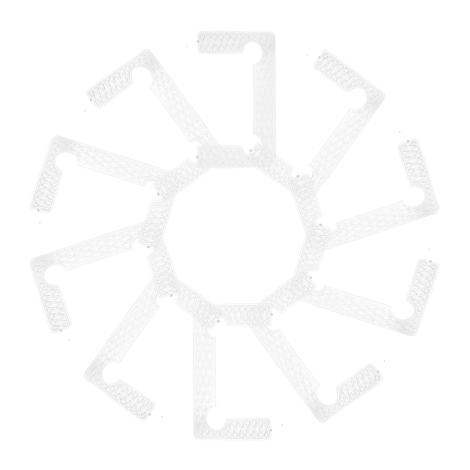 Glass Door Hinge - Kit de 40 Peças de Borrachas