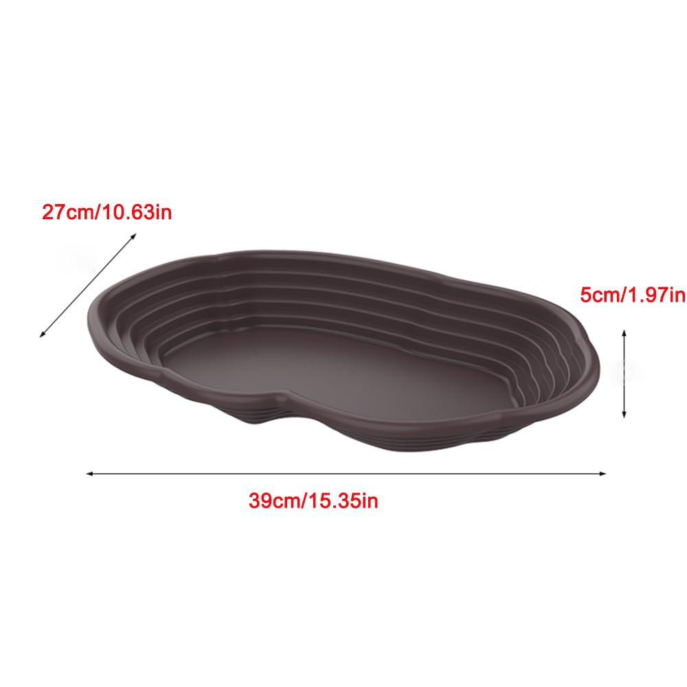 Water Dish Reptile - Prato de banho para répteis, anfíbios,