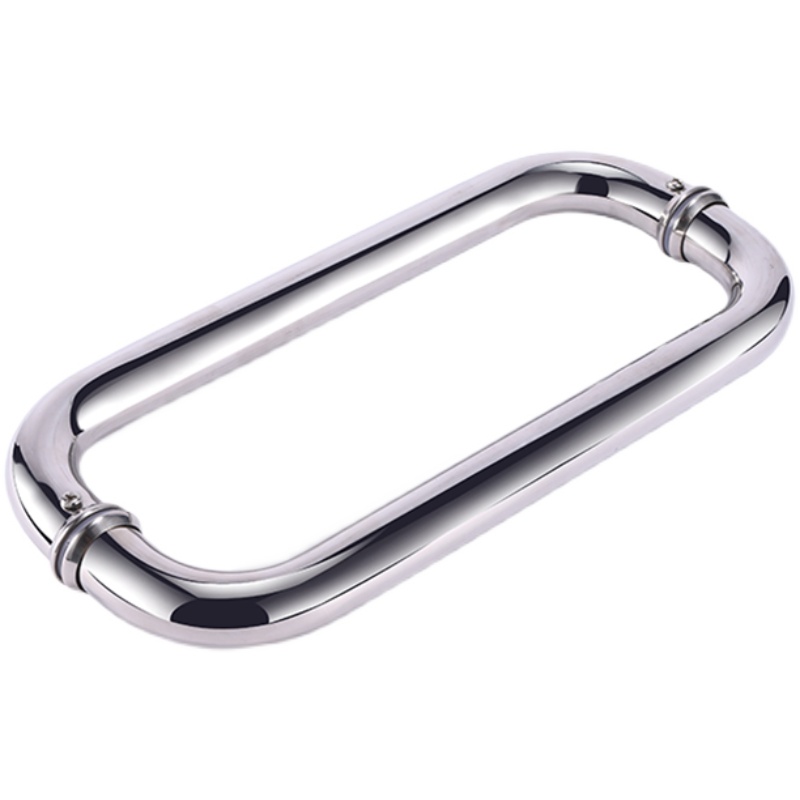Glass Door Hinge - 1 Par de Puxadores de Porta