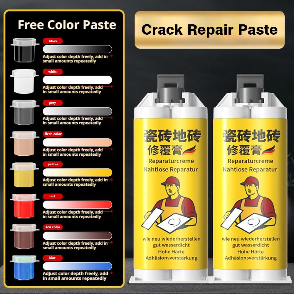 Ceramic Tile Floor - Kit Multifuncional de Reparo de Rachaduras