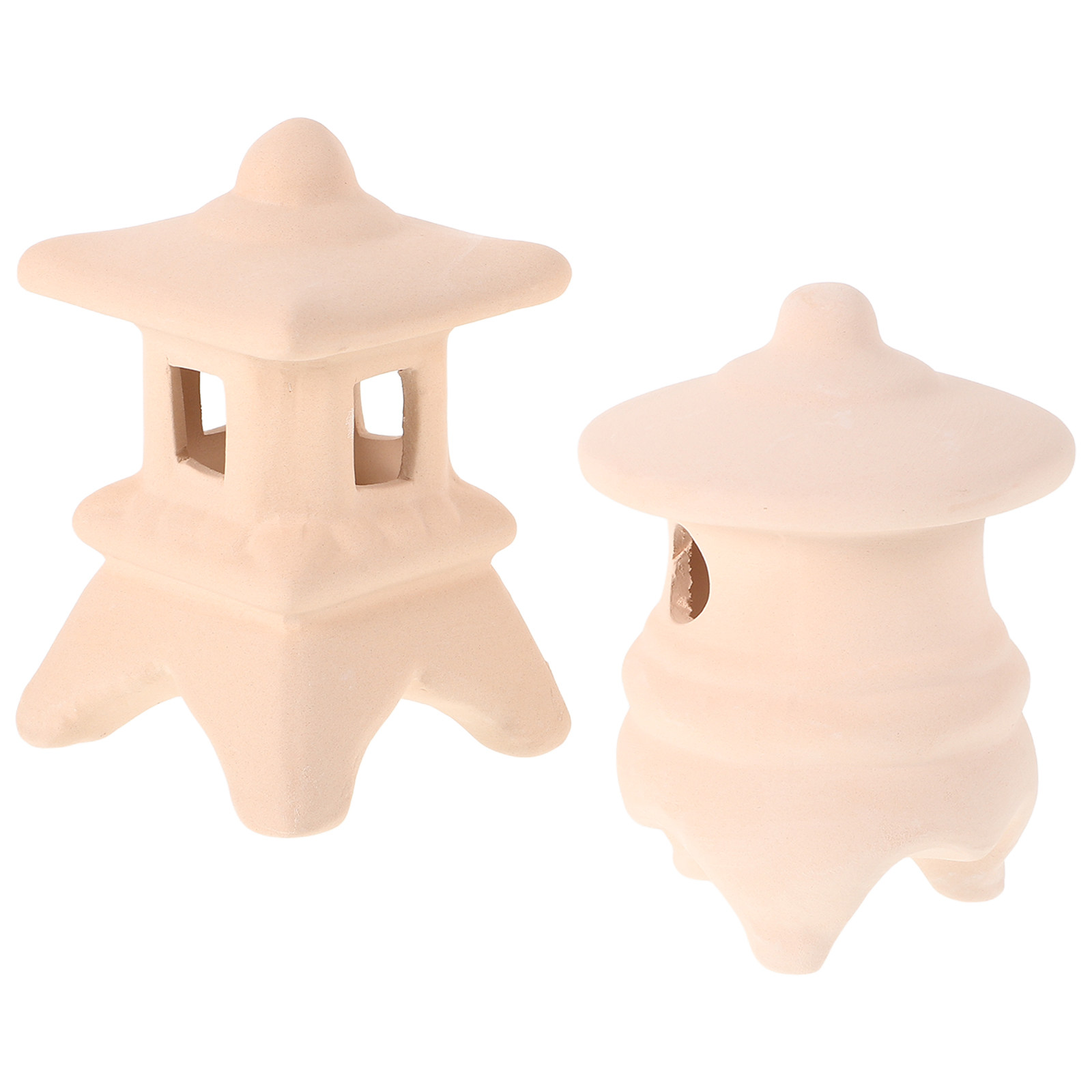 Hide Cave Ceramic - 2 Peças de Decoração de Aquário