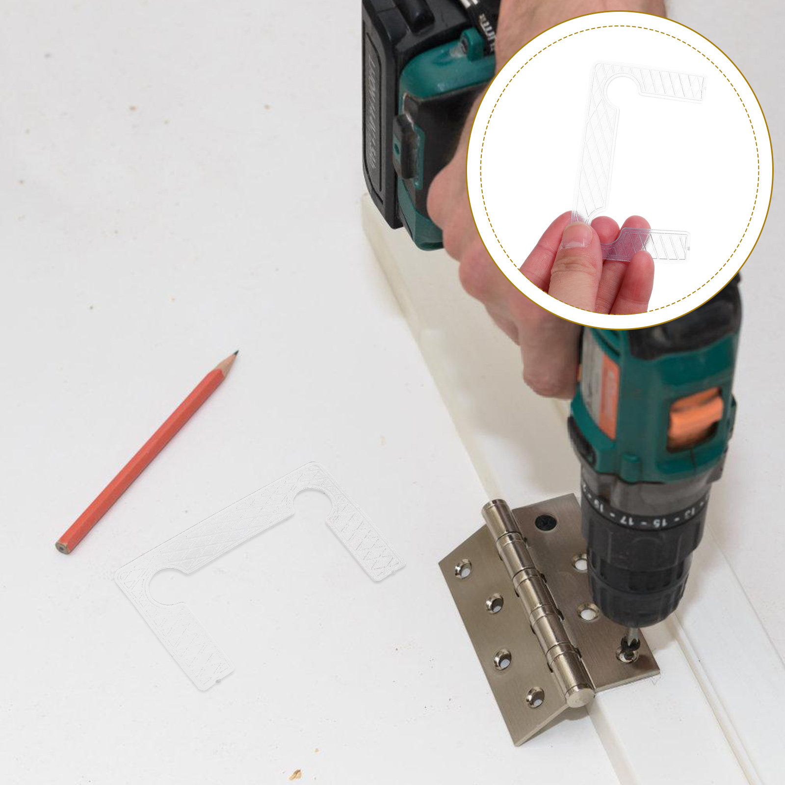 Glass Door Hinge - 40 Peças de Protetores de Dobradiça