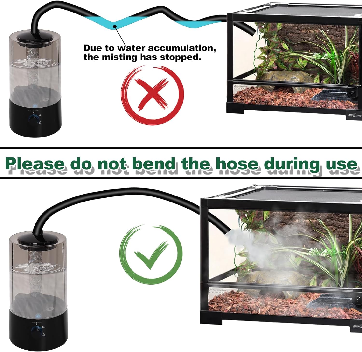 Umidificador para Répteis, Neb - Terrarium Fogger Ultrasonic avaliação e preço