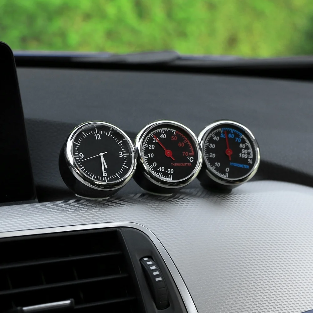 Mini carro automóvel relógio d - Digital Hygrometer Probe avaliação e preço