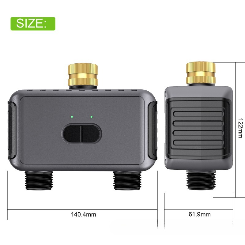 Controlador de Irrigação Intel - Timer Dual Outlet avaliação e preço
