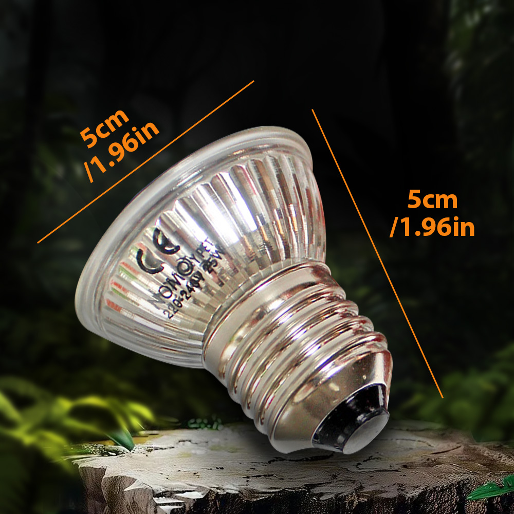 Lâmpada UVA UVB 50W para Répte - Vitamin D3 Reptile avaliação e preço